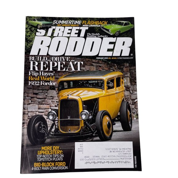 Source Interlink Media Other - Street Rodder Magazine February 2019 u Vol 48  No 2 Car Restoration Tips Tricks